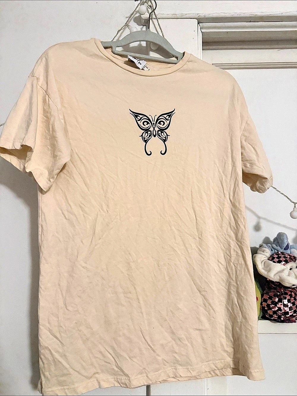 Princess Polly Butterfly Graphic Cotton Tee Size Large
